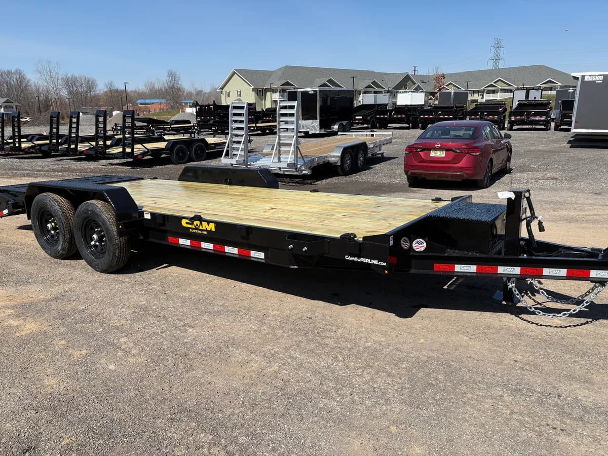 CAM Superline 7x20 (17+3) 15.4K Super Ramp Equipment Trailer - View 1