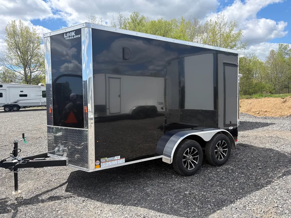 LOOK Trailers 6x12 7K Enclosed Cargo Brake Trailer - View 1
