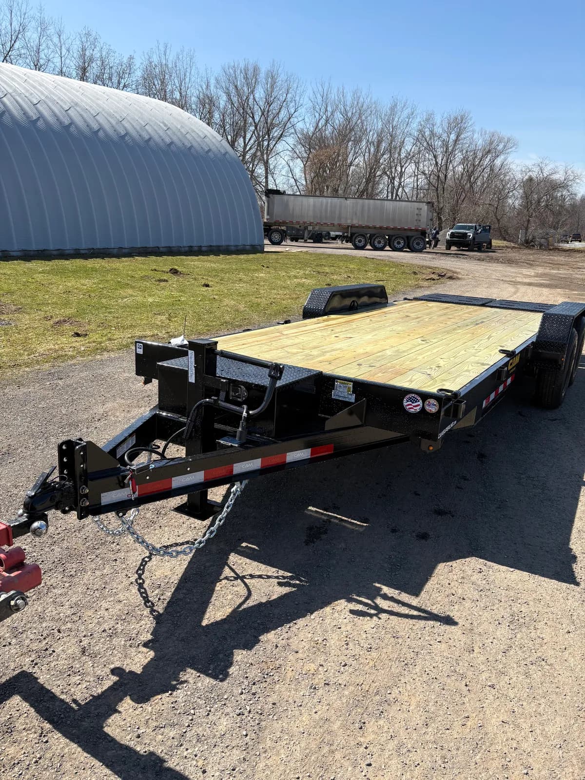 CAM Superline 8.5x25 (20+5) 15.4K Equipment Trailer with Super Ramps - View 1