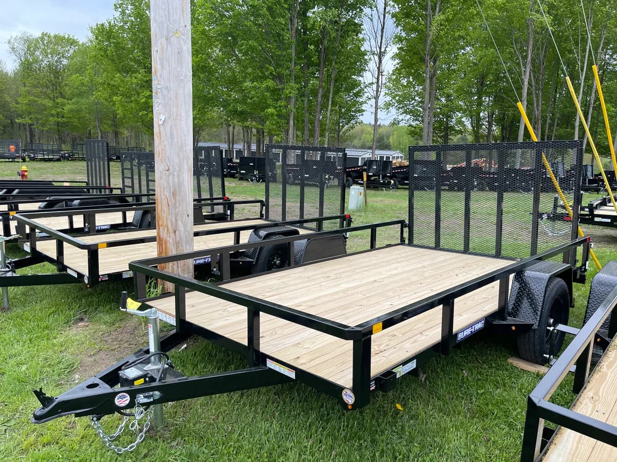 Sure-Trac 7x12 3.5K Tube Top Utility Trailer - View 1