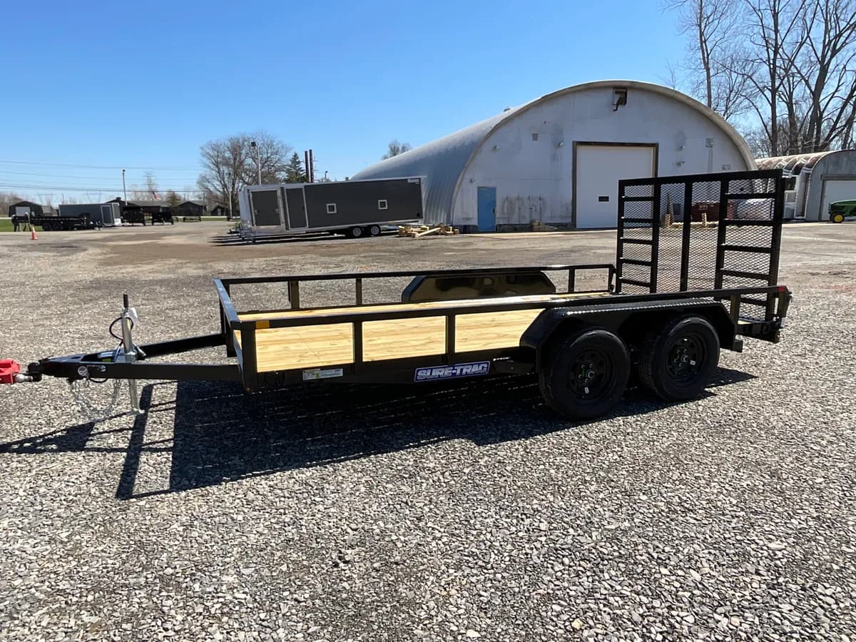 Sure-Trac 7x16 10K Utility Trailer - View 1