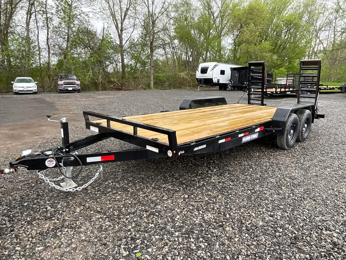 Sure-Trac 7x18 (16+2) 10K Equipment Trailer - View 1