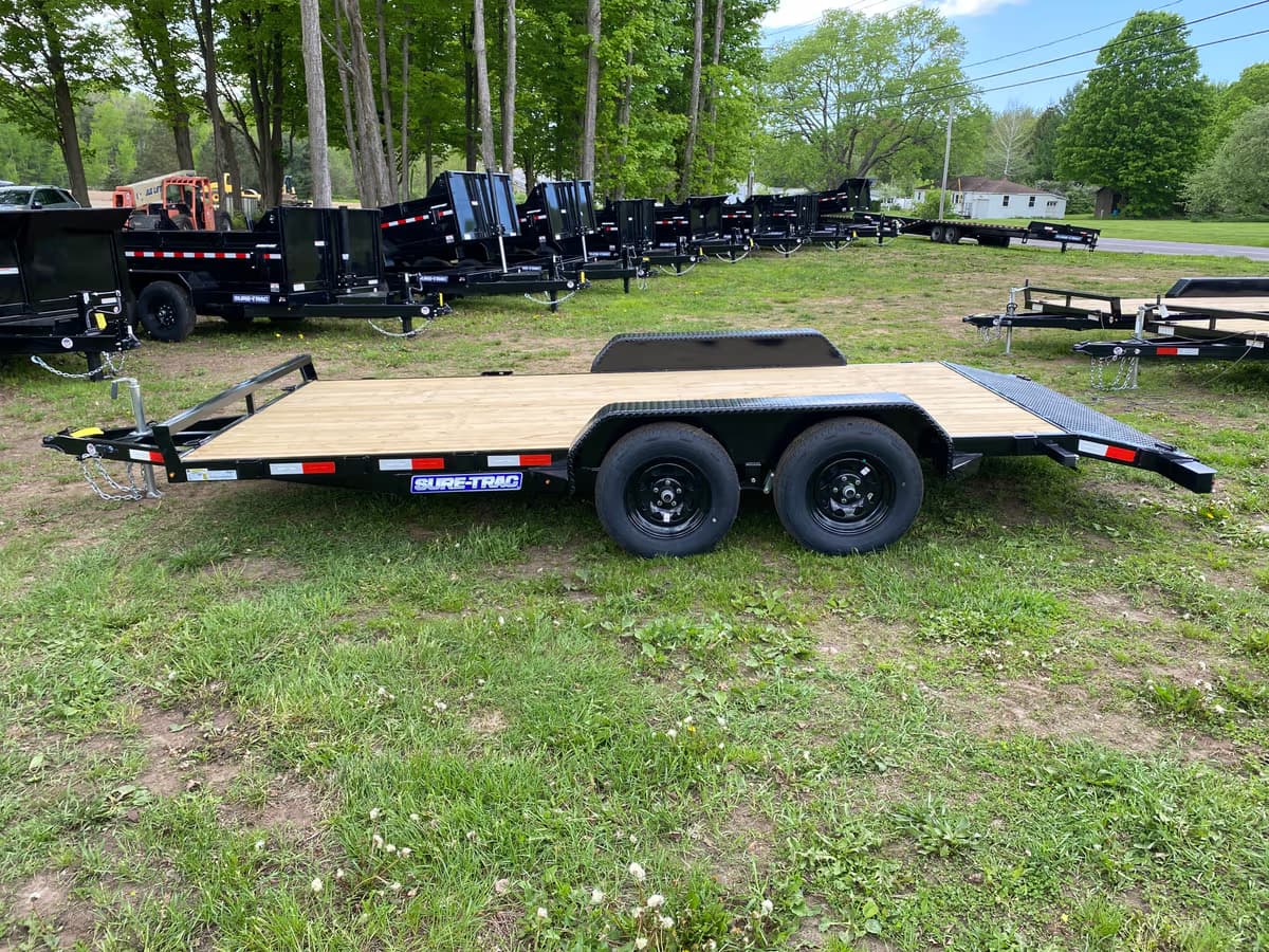 Sure-Trac 7x18(16+2) 10K Car Hauler - View 1