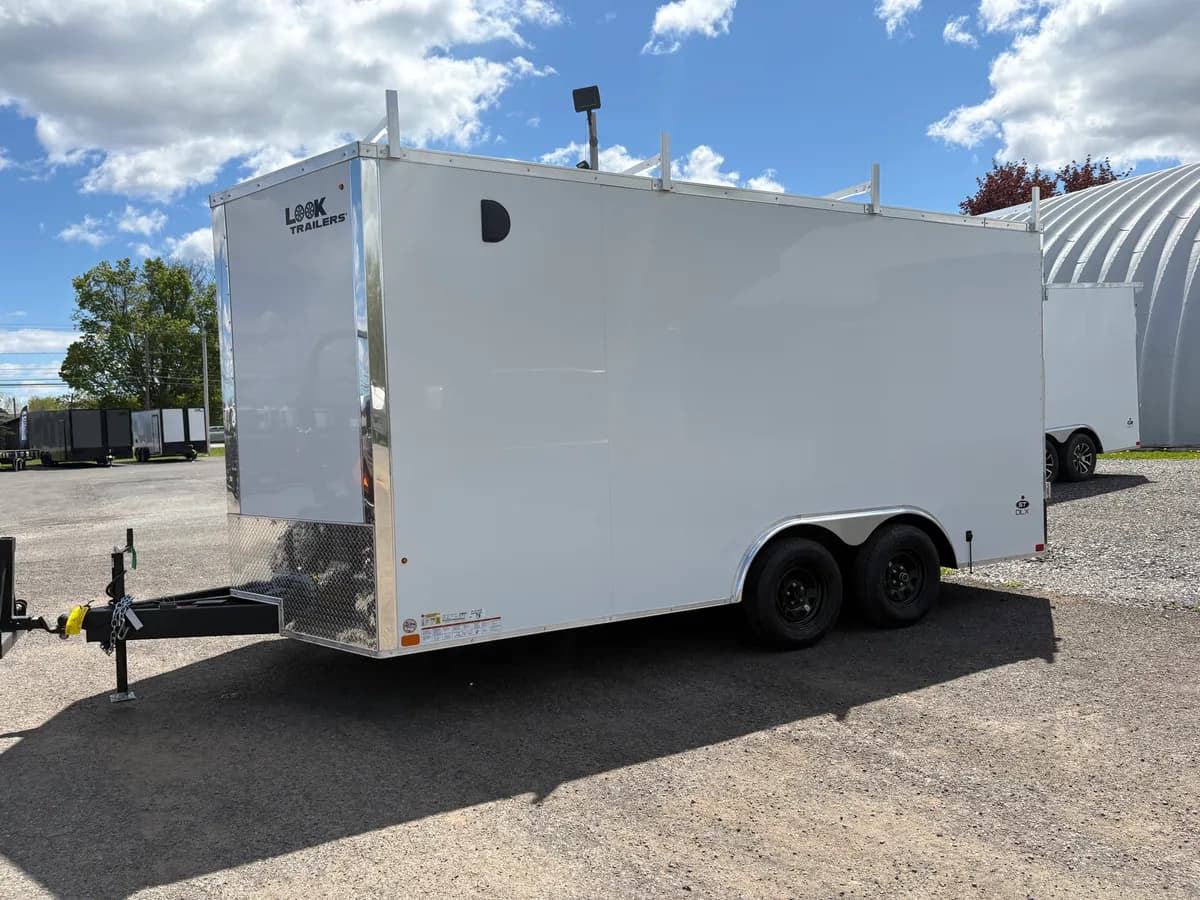 LOOK Trailers 8.5x16 7K DLX Enclosed Cargo Trailer - View 1
