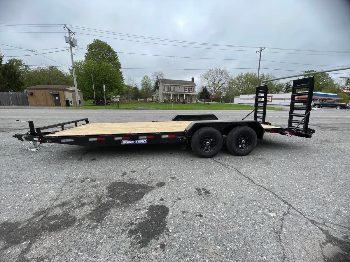 Sure-Trac 7x18 (16+2) 10K Equipment Trailer - View 1