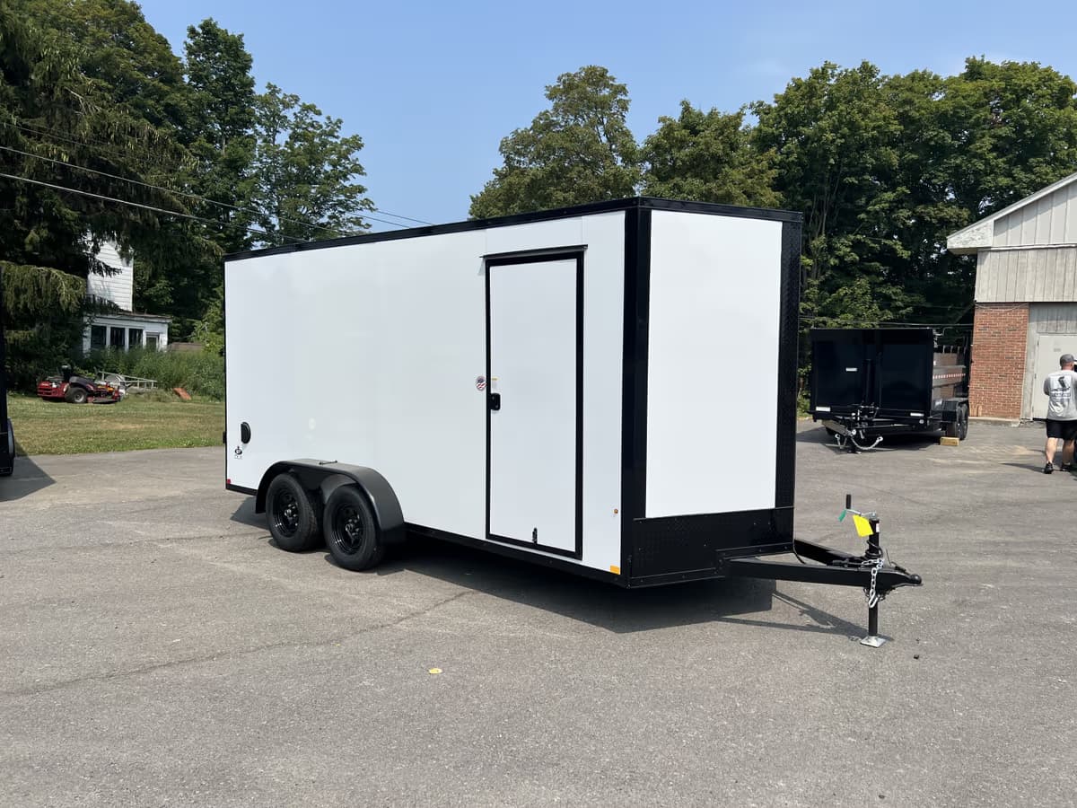 Look Trailers DLX 7X14 7K V-Nose Cargo Trailer - View 1