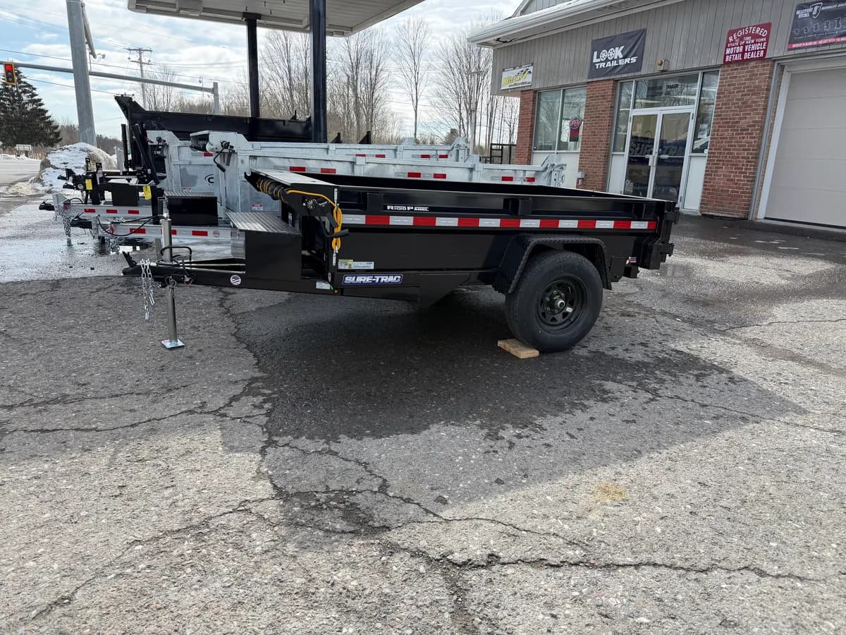 Sure-Trac 5x8 5K Dump Trailer - View 1