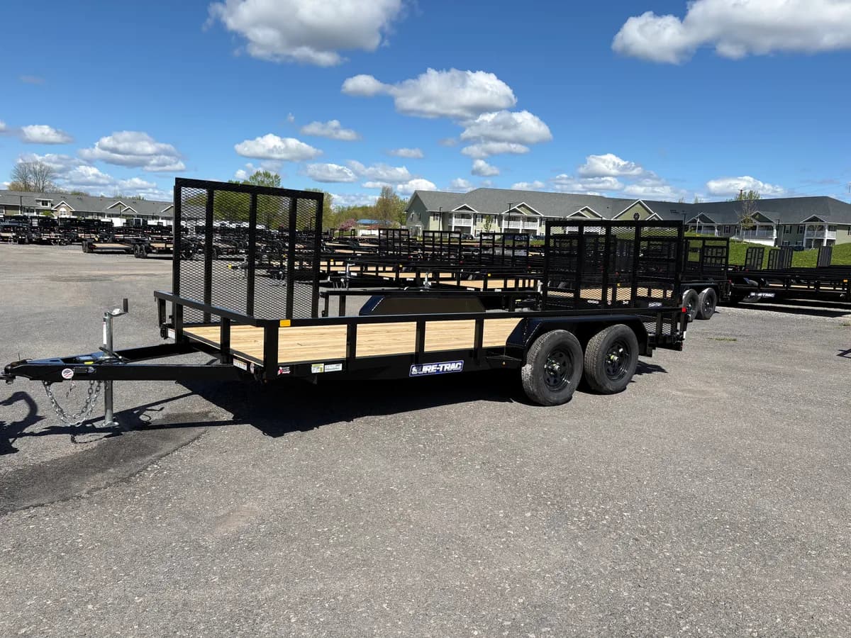 Sure-Trac 7x16 7K Curbside Gate Utility Trailer - View 1